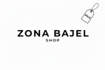 Logo ZONA BAJEL SHOP con ticket SALE